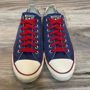 All Star Converse - Blue & Red - 10